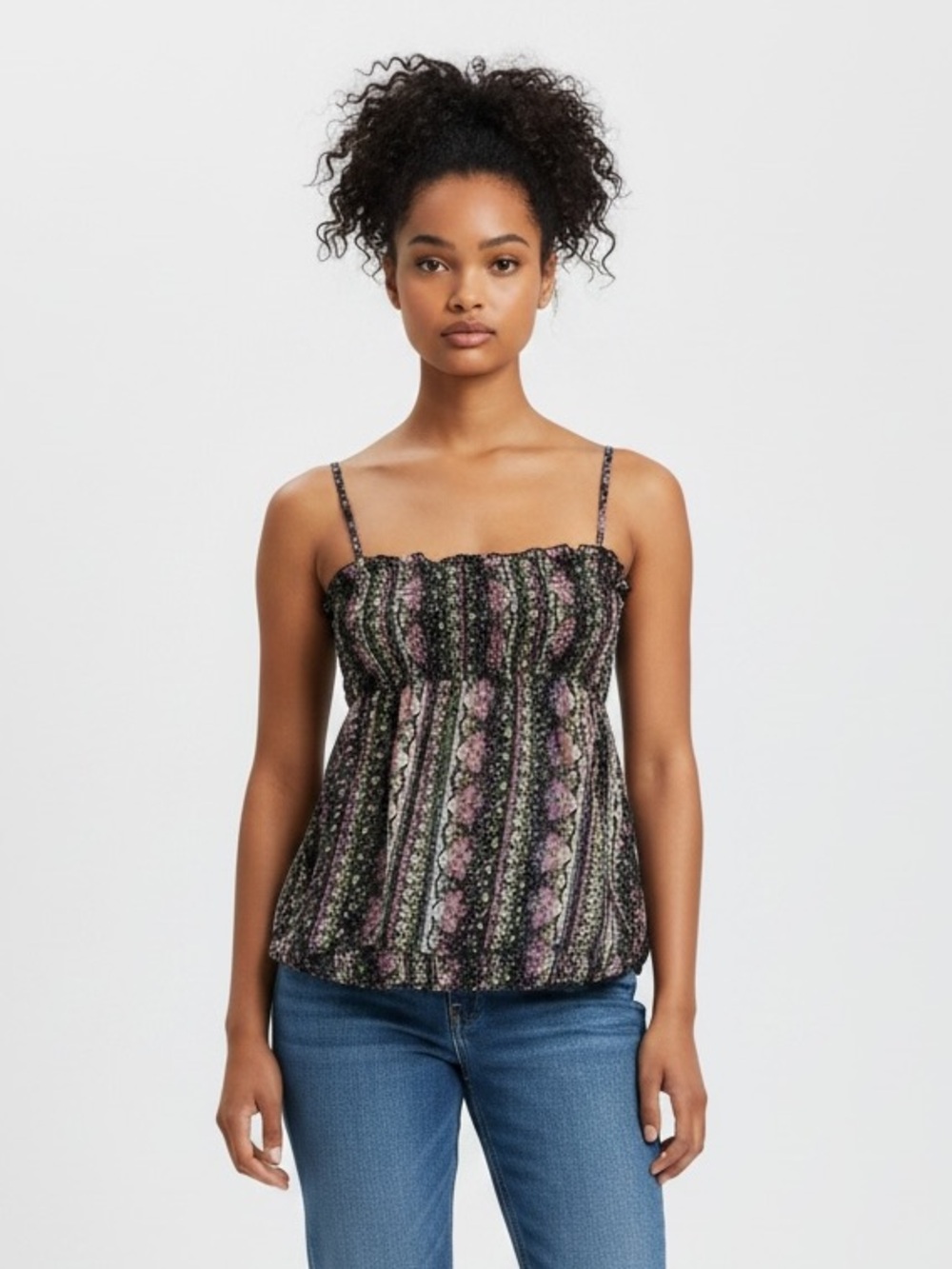 Xhiliration Bohemian Tank Top Size XS - Picture 1 of 9